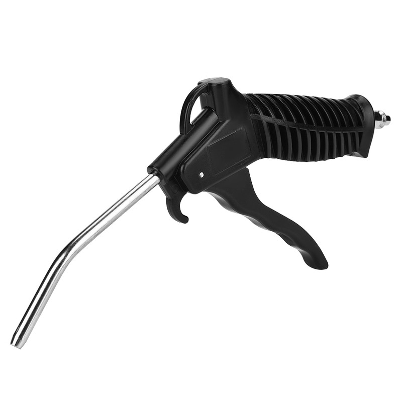 Black Air Duster Gun Pneumatic Wind Blowing Kit Set with