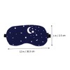 Baluue Multi-function Sleep Eye Cover Cotton Linen Material Breathable and