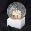 Pure-Line 20128 Snow Globe Sugar Baker's House, White Corner Socket,