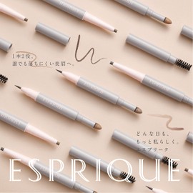 ESPRIQUE ESPRIQUE W Eyebrow Styler (Liquid & Powder) BR300 Brown 0.02 oz (0.7 g)