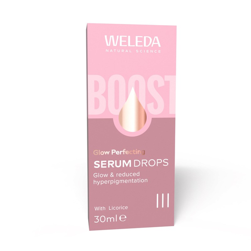 Weleda Glow Perfecting Face Serum Drops with Licorice, Facial Serum