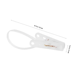 ABOOFAN 60pcs Windproof Clothes Clips with Rope Heavy Duty Plastic Pin for Hanging Clothes Socks Towels Undergarments Portable Drying for Travel Home Use