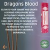 Satya Nag Champa Dragon's Blood Incense Sticks | Full Box