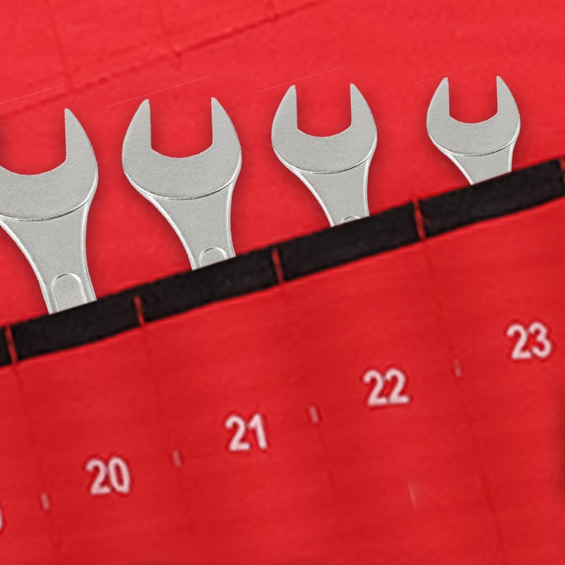 Wrench Roll, Tool Bags, Multi-Pocket Roll Up Tools Storage Bag