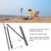 Camping Lantern Stand Portable Lightweight Outdoor Camping Aluminum Alloy Lamp