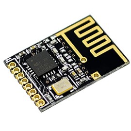 Robojax NRF24L01 2.4GHz Transceiver Module with Built-in Antenna for Arduino (1pc NRF24L01 no pin)