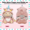 ePicsoa Clothing for 17 cm La-bu Plush, Cuddly Toy Clothing