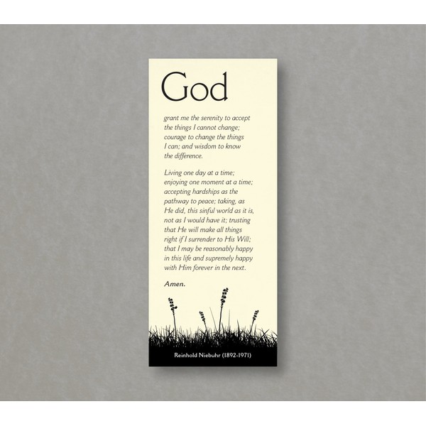 Serenity Prayer Cards (50 Cards)