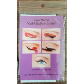 Quick Make-up Eyeliner Stickies Mixed Set of 32