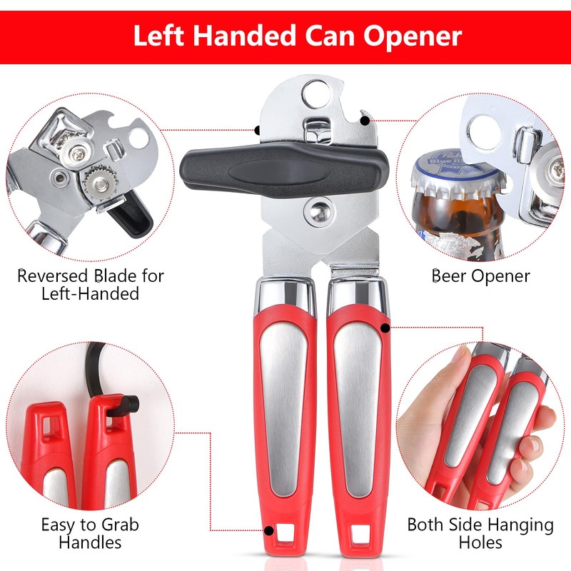 KYDLLF Left Handed Kitchen Scissors Shears and Can Opener Set,