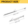 sourcing map 1Pcs 15 Inches Window Hinges, Stainless Steel Casement