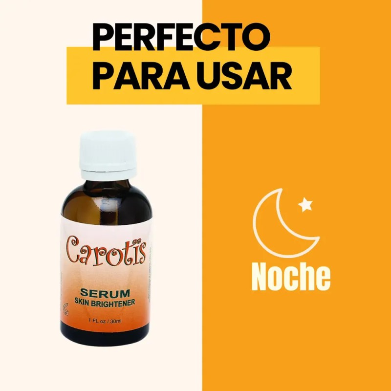 Sérum Facial Carotis Brightening Despigmentante con Vitamina A para Piel