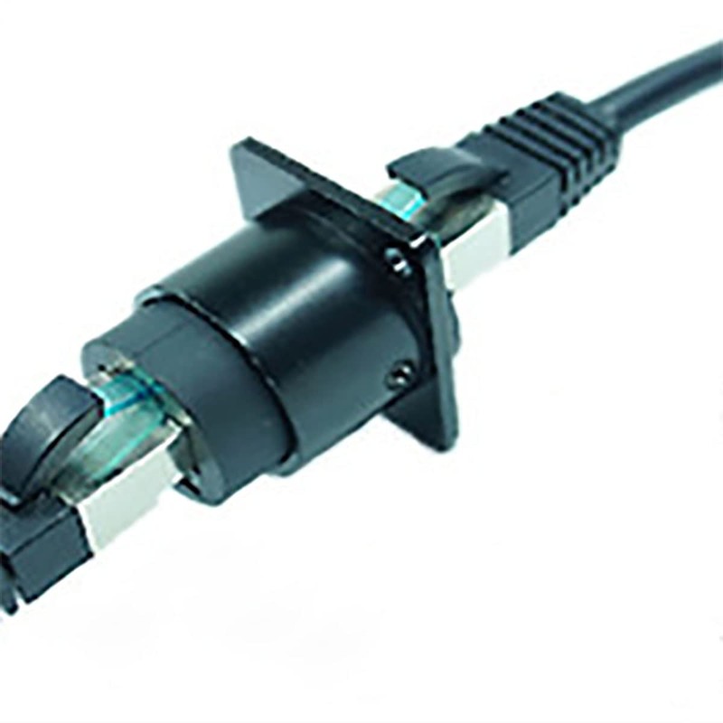 D-Type RJ45 Cat6 Coupler ZCZQC CAT6 D Series Panel-Mount Connector