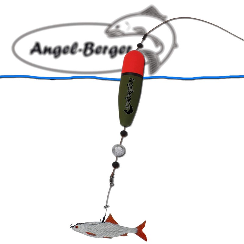 Berger Pike Float Kit Fishing Bait Fish Set Bait FIS