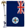 Americana Home & Garden States of Australia Queensland House Flag-Eagle