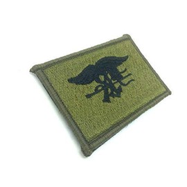 Patch Nation US Navy Seal Special Ops Eagle Green Embroidered Airsoft Velcro Patches
