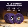 4'' x 5/8'' Strip Discs Paint Stripper Wheel Stripping Wheel