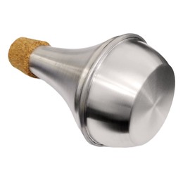 Practice Silencer Brass Trumpet Mute Aluminum Cork Musical Instrument Part (Mute)