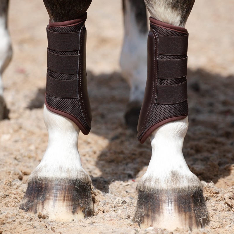 Masta Air-Flux Horse Brushing Boots - Training Neoprene Protective Wrap