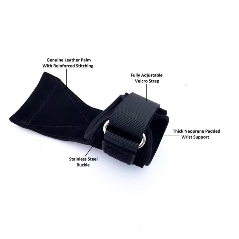 lifting straps for pull up bar – wrist weights, Adjustable