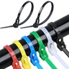 fogman 100 Pcs Reusable Reusable Cable Cable Outdoor Cable Ties