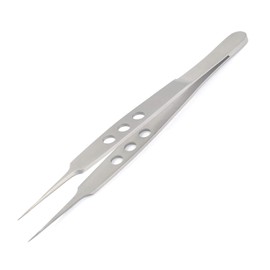 CASTROVIEJO Micro Forceps 6" 0.3MM Straight with Tying Platform Stainless Steel by G.S Online Store