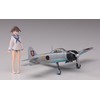 ハセガワ ストライクウィッチーズ 宮藤 芳佳 w/零式艦上戦闘機 22型 1/20スケール レジンキット SP375