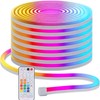 ENATECLITE Neon Strip Lights 5V USB Powered - 16.4FT Smart