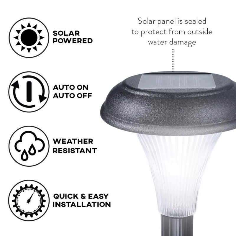 GardenBliss Best Solar Lights for Outdoor Pathway, 10 Brightest Light