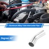 TUCKBOLD 76mm/3"OD 45 Degree Bend 6061 Aluminum Alloy Tube Intercooler