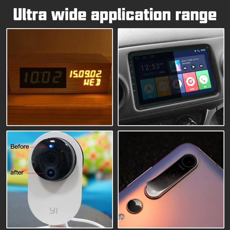 Light Blocking Stickers,Blackout Stickers for Electronics, Dimming 100% of LED