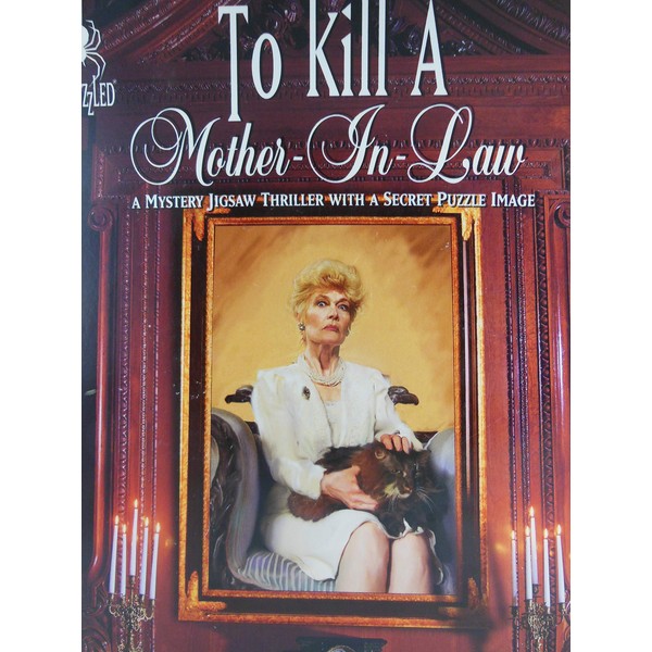 To Kill A Mother-In-Law A Murder by Larry Zacher; 1000 Piece Mystery Jigsaw Puzzle by Bepuzzled