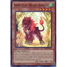 YU-GI-OH! - Spiritual Beast Apelio (THSF-EN025) - The Secret Forces - 1st Edition - Super Rare
