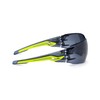 Bollé Safety SILEXPSF, Silex Safety Glasses Anti-Scratch/Anti-Fog, Black Translucent Yellow