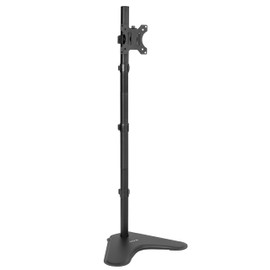 VIVO Extra Tall Single LCD Computer Monitor Free-Standing Adjustable Desk Stand for 1 Screen up to 27 inch, STAND-V011H