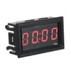 LED Electronic Digital Luminous Car Watch Clock Accessory Decoration (Red)