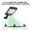 Maíz Lampara Solar Reflector Luz Led Jardin Exterior Pared Sensor