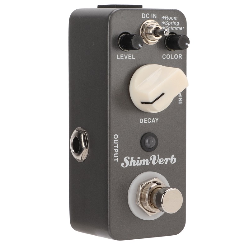 Electric Guitar Effect Pedal ShimVerb Reverb 3 Modes MRV1 Single