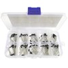 BEHOSHI 100pcs Rectifier Diode Set 10 Values 1N4001-1N4007 1N5817-1N5819, Electronic