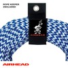 Airhead Water Ski Rope, Tractor-Grip Handle,Blue and White, 1 Section,