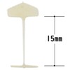 KAMINAGA TagMate Pin MX-15 White Tag Pin 15mm
