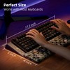 Ospelelf Keyboard Stand Pad with Wrist Rest, Comfy Ergonomic Keyboard