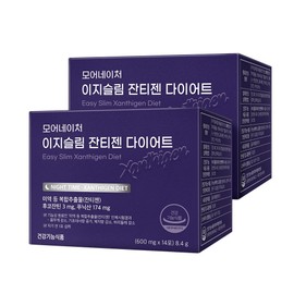 More Nature 이지슬림 잔티젠 다이어트 14포 x 2박스 / 체지방감소