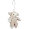 LIV HEART 68223-13 Keychain Sheep Maple Drop (Total Length: Approx.