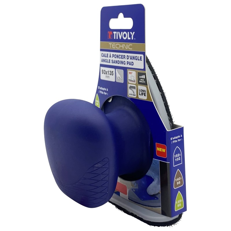 Tivoly XT101520002 93 x 135 cm Velcro Ergonomic Sanding Block