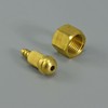 RIVERWELD TIG Welding Torch Fitting Connector Adapter M16x1.5 Gas &