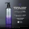 MARTHA DEBAYLE HAIR TECH Platinum Purple Shampoo. Matiza y neutraliza.