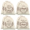 Vesici 8 Pcs Large Linen Bread Bag for Homemade Bread