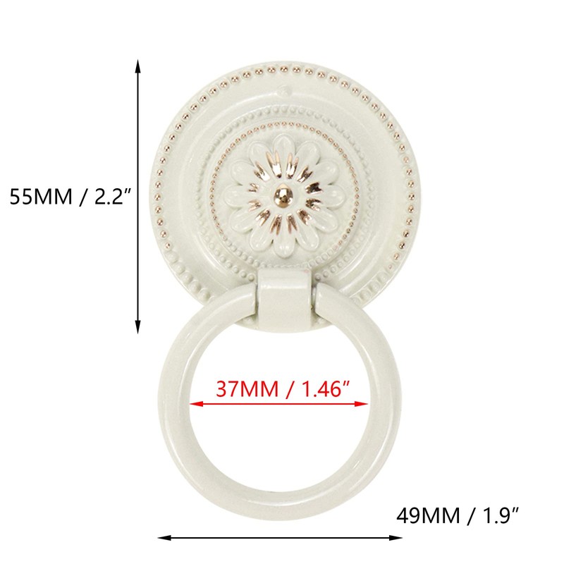 Coshar European Style Drop Ring Pull Handles Knobs for Cabinet
