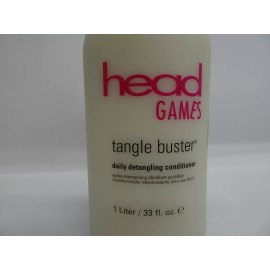 Head Games Tangle Buster Daily Detangling Detangler Conditioner 33 oz